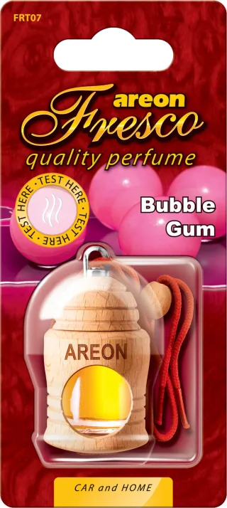3x Original Areon FRESCO Autoparfüm Duftdose Duftbaum Lufterfrischer Bubblegum