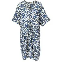 Guru-Shop Midikleid Lockeres Oversize Kaftankleid, Plus size Kleid.. alternative Bekleidung