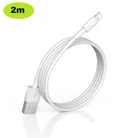 Ventarent Ladekabel passt für iPhone 6 7 8 11 12 13 14 X Xs Xr Pro Max Plus Mini Smartphone-Kabel, Lightning, USB-A (200 cm), 2 Meter Ladekabel