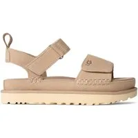 UGG W GOLDENSTAR Sandale, Plateausandale, Sandalette mit zwei Klettverschlüssen