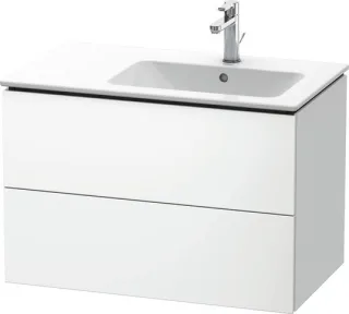 Duravit L-Cube Waschtischunterbau wandhängend Weiß Matt 820x481x550 mm - LC629201818 LC629201818