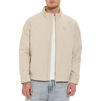 RedBridge Sommerjacke mit Stehkragen und versteckter Kapuze Übergangsjacke Casual Stehkragen mit integrierter Kapuze, seitliche Eingrifftaschen