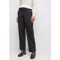 STREET ONE Stoffhose kariert