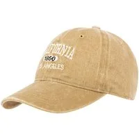 Zwillingsherz Baseball Cap "California" Vintage Look, Statement Stickerei