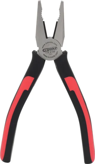 KS Tools SlimPOWER Kombinationszange rot/schwarz - 115.2102
