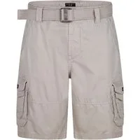 DENIMFY Cargoshorts Herren Shorts DFUlli Regular Fit Bermudashorts aus 100% Baumwolle mit Gürtel