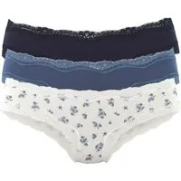 Vivance by Lascana Brasilslip (3er-Pack) aus elastischer Baumwolle