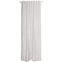JOOP! Vorhang J!LABEL, Silbergrau, 130 x 250 cm, Polyester (1 St), verdeckte Schlaufen, blickdicht, Polyester