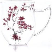 TeaLogic Teeglas Tealogic Teeglas Cherry Blossom 0,35 l