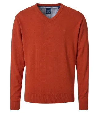 redmond - Pullover orange - Gr. - 3XL
