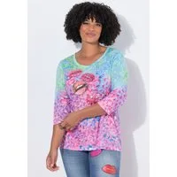Angel of Style T-Shirt T-Shirt Komfort Fit Regenbogen Leo Kussmünder