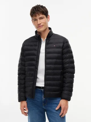 CORE PACKABLE RECYCLED JACKET Black - Gr. - XXL