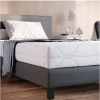 Kaltschaummatratze, Weiß, 140 x 200 cm 20cm Höhe, VitaliSpa®, 20 cm hoch