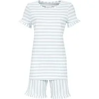 Ringella Shorty geringelt, mit Rüschen an Arm und Hosenbein (2 tlg)