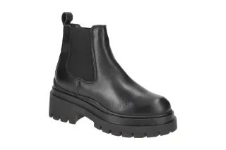 Tamaris 1-25462-29 001 Damen Stiefeletten Schwarz - sportliche Echtleder Boots