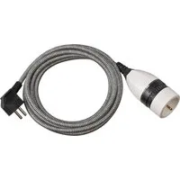 Brennenstuhl Verlängerungskabel, Typ EF (Konturenstecker), (300 cm), für den Innenbereich