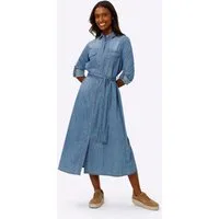 heine Etuikleid Jeans-Kleid Langarm