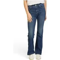 ONLY Schlagjeans Damen Jeanshose ONLBLUSH Flared Fit Bootcut Denimhose mit Stretch