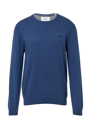 s.Oliver - Strickpullover blau - Gr. - S