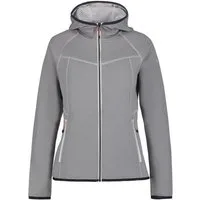 Icepeak Strickfleecejacke Midlayer Berryville mit Kapuze