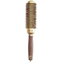 OLIVIA GARDEN Haarbürste Olivia Garden Expert Blowout Shine Gold & Brown 35 mm Rundbürste