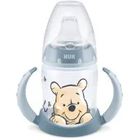 NUK Trinkflasche NUK Trinklernflasche 150ml – Disney Pooh Blau, BPA-freie Materialien für maximale Sicherheit und Hygiene