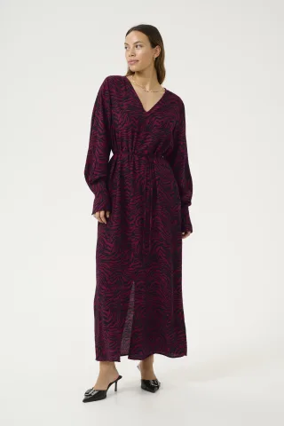 Kleid Loose fit Rumba Red/Black Animal multicolour