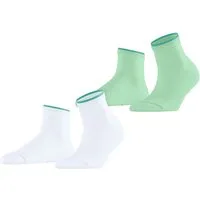 Esprit Sneakersocken Double High Cuff 2-Pack Sneakersocken (2-Paar)