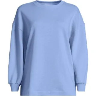 Leichtes Sweatshirt in Plus-Größe, Damen, size: plus, Pink, Baumwolle, by Lands' End