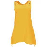 Guru-Shop Midikleid Latzrock, oversize Trägerkleid, Latzkleid,.. alternative Bekleidung