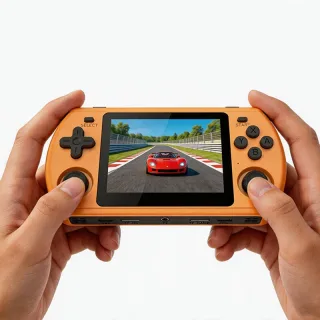 [128G ]P36S Retro Open Source Handheld Game Console 3.5-inch IPS Screen Quad Core Linux 3000mAh Battery Portable Gaming