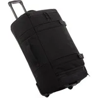 SONS OF ALOHA Reisetasche Reisetasche mit Rollen groß Duffle bag Zoll schwarz, Reisetasche mit Rollen aus wasserabweisendem recyceltem Plastik