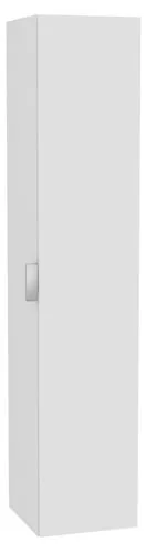Keuco Hochschrank Edition 11 31331, Anschlag rechts 1 trg., 1 Wkb., cashmere/Glas cashmere, 31331180 31331180002