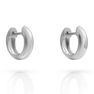Orphelia 'Dory' Creolen für Damen aus 925er Sterlingsilber - Silber ZO-7556