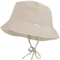 MAXIMO Fischerhut GOTS MINI-Hut, Band Musselin, Futter (1-St) Musselin