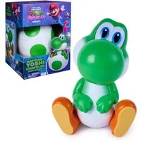 Spin Master Spielfigur Super Mario Galaxy Film, Hatchin' Yoshi, Interaktiver Yoshi im Ei, mit Sound- und Bewegungseffekten