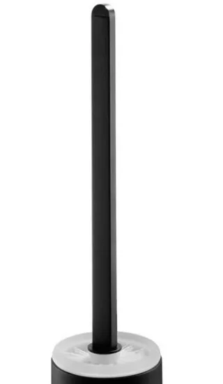 Neuesbad Futura black Ersatzstiel mit Bürste für Bürstengarnitur, Farbe: schwarz matt 05439