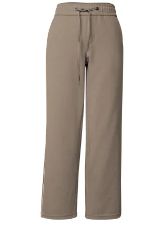 Street One - Straight Leg Strukturhose bark brown - Gr. - 30