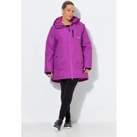 Ulla Popken Wintermantel Funktionsmantel wasserabweisend 2-Wege-Zipper