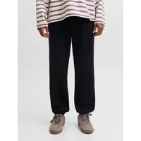 Jack & Jones Sweathose JPSTKARL BRADLEY SWEAT PANT CUFFED Materialmix, regular fit