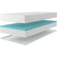 Gelschaummatratze Kniven, Matratze 90x200 cm, 140x200 cm & weitere Größen, OTTO home, 17 cm hoch, Matratze H2-H4, ergonomisch, allergiker geeignet (Hausstauballergiker)