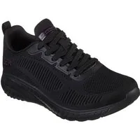 Skechers BOBS SQUAD CHAOS - FACE OFF Sneaker Freizeitschuh, Halbschuh, Schnürschuh Maschinenwäsche, G-Weite