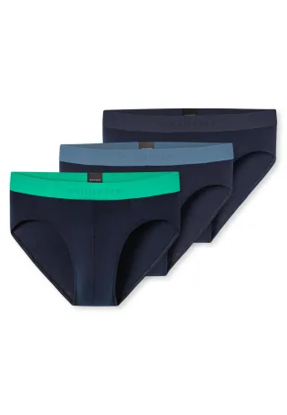 SCHIESSER - 3PACK Rio-Slip sortiert 16 - Gr. - 5