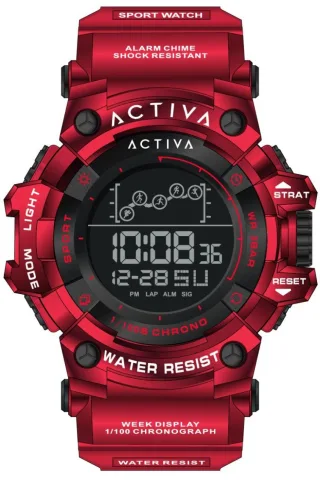 Invicta Digital ACW8082-032 Herrenuhr - Digitalwerk - ABS mit schwarzem Zifferblatt - 50 mm