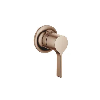 Dornbracht Unterputz-Armatur mit Abdeckplatte VAIA 36060809 Bronze gebürstet, 36060809-42 36060809-42