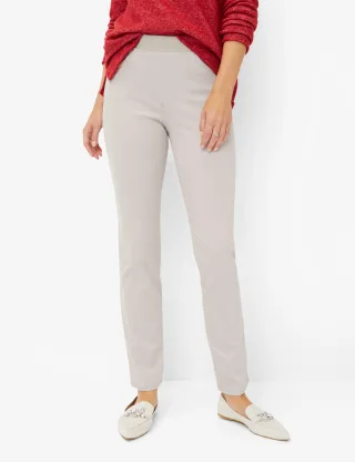 Raphaela by Brax Damen Schlupfhose Style PAMINA FROZEN GREY, hellgrau, Gr. 40