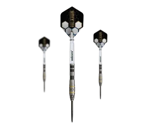 Unicorn Hexium Style 01 Black &amp; Gold Steeldarts