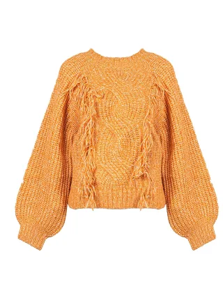 Silvian Heach Pullover Damen orange