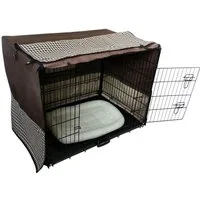 MYPETS Tiertransportbox KOMPLETTSET Hundegitterbox Hundetransportbox Hundebox Gitterbox