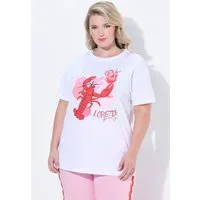 MIAMODA T-Shirt T-Shirt Boxy Fit Hummer-Motiv Halbarm
